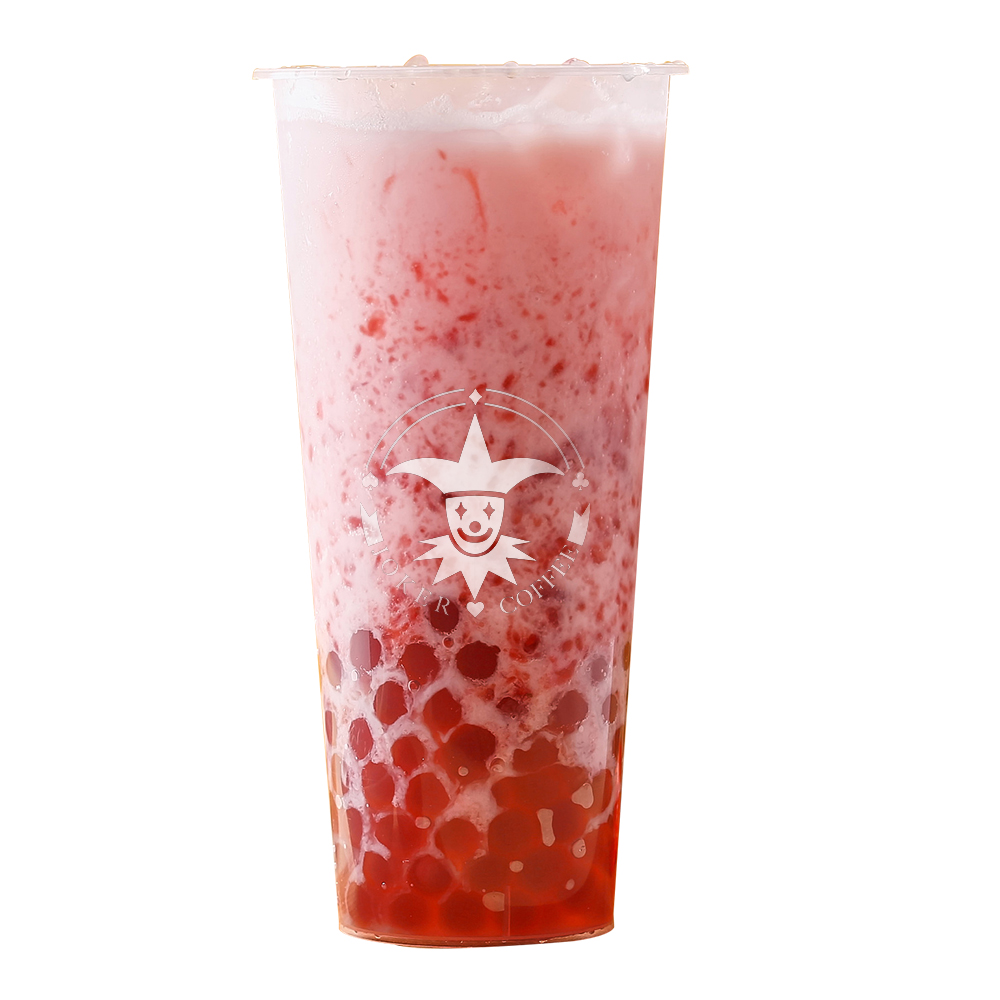 Strawberry milk tea